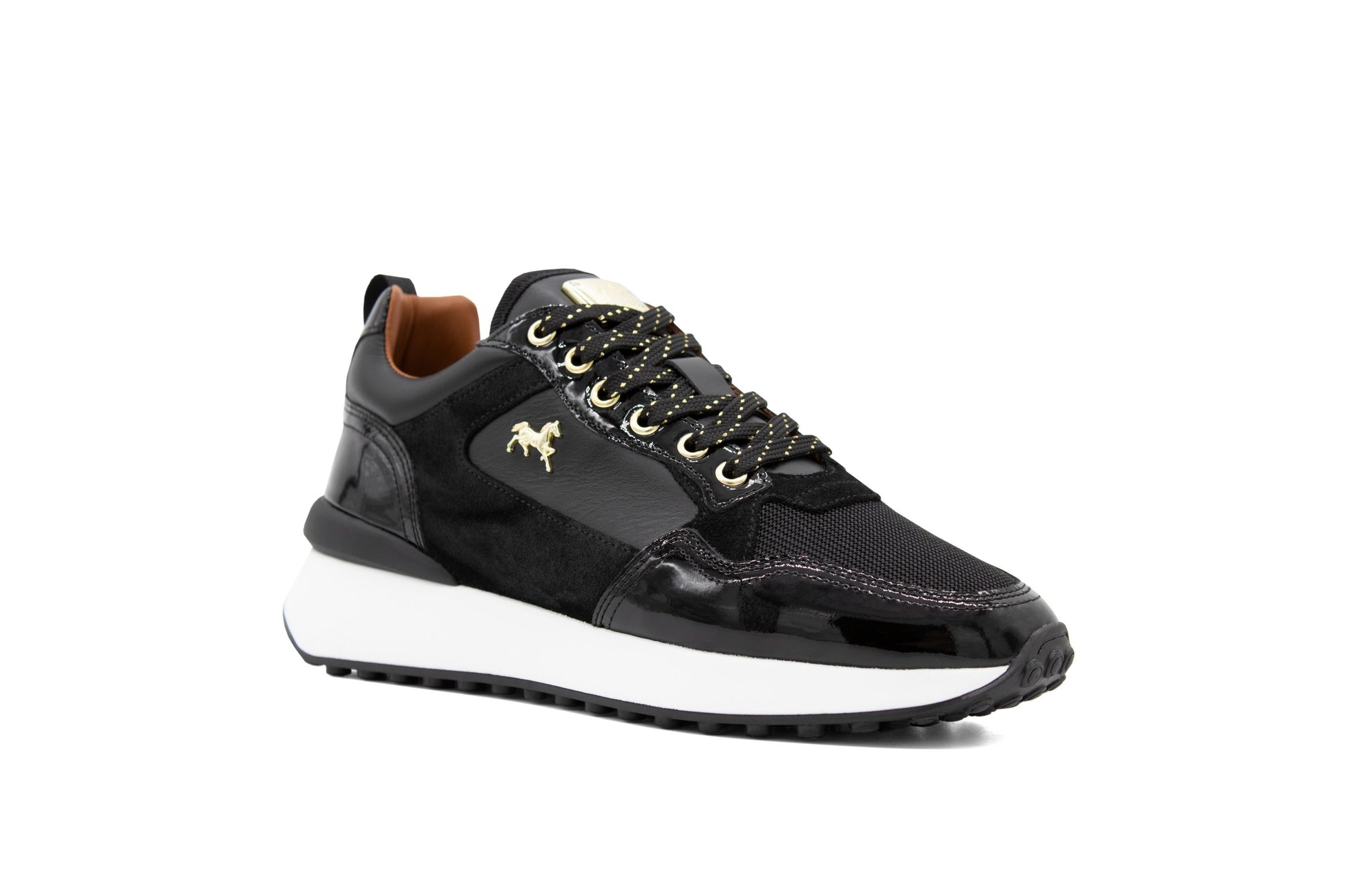 #color_ Black | Cavalinho Navy Line Sneakers - Black - 48130103.01_2
