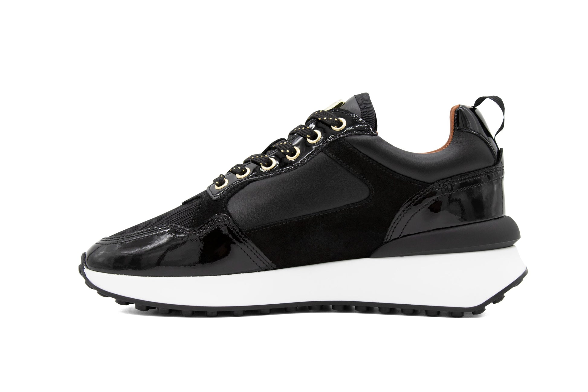 #color_ Black | Cavalinho Navy Line Sneakers - Black - 48130103.01_4