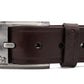 #color_ Brown Silver | Cavalinho Men’s Leather Belt - Brown Silver - 58020514.02_2