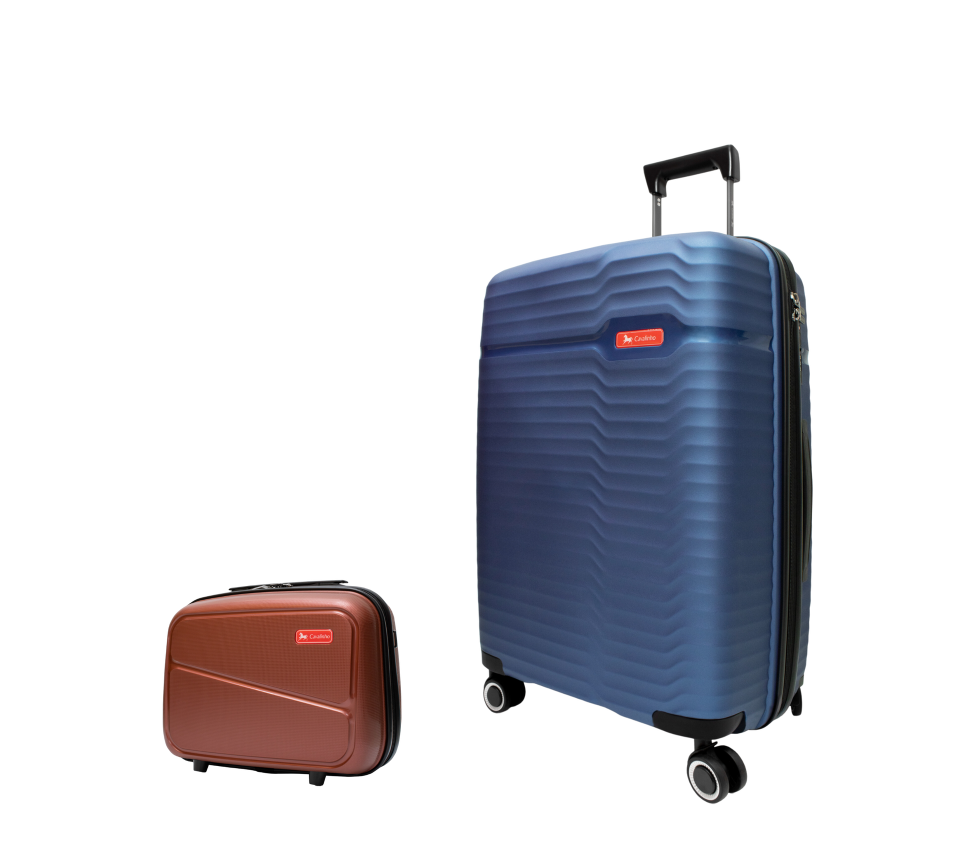#color_ IndianRed | Cavalinho Canada & USA 2 Piece Hardside Luggage Set (14" & 24") - IndianRed - 68010003.2403.S1424._3
