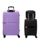 #color_ Black Black Lilac | Cavalinho Canada & USA Colorful 3 Piece Luggage Set (15", 19" & 28") - Black Black Lilac - 68020004.010139.S151928._3