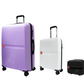 #color_ Black White Lilac | Cavalinho Canada & USA Colorful 3 Piece Luggage Set (15", 19" & 28") - Black White Lilac - 68020004.010639.S151928._2