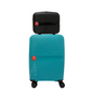 #color_ Black DarkTurquoise | Cavalinho Canada & USA Colorful 2 Piece Luggage Set (15" & 19") - Black DarkTurquoise - 68020004.0125.S1519._1