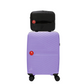 #color_ Black Lilac | Cavalinho Canada & USA Colorful 2 Piece Luggage Set (15" & 19") - Black Lilac - 68020004.0139.S1519._1