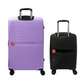 #color_ Black Lilac | Cavalinho Canada & USA Colorful 2 Piece Luggage Set (19" & 28") - Black Lilac - 68020004.0139.S1928._3