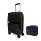 #color_ Navy Black | Cavalinho Canada & USA Colorful 2 Piece Luggage Set (15" & 19") - Navy Black - 68020004.0301.S1519._3