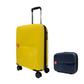 #color_ Navy Yellow | Cavalinho Canada & USA Colorful 2 Piece Luggage Set (15" & 19") - Navy Yellow - 68020004.0308.S1519._3