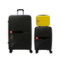 #color_ Yellow Black Black | Cavalinho Canada & USA Colorful 3 Piece Luggage Set (15", 19" & 28") - Yellow Black Black - 68020004.080101.S151928._1