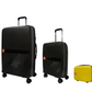 #color_ Yellow Black Black | Cavalinho Canada & USA Colorful 3 Piece Luggage Set (15", 19" & 28") - Yellow Black Black - 68020004.080101.S151928._2