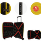 #color_ Yellow Yellow | Cavalinho Canada & USA Colorful 2 Piece Luggage Set (15" & 19") - Yellow Yellow - 68020004.0808.S1519._4