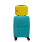 #color_ Yellow DarkTurquoise | Cavalinho Canada & USA Colorful 2 Piece Luggage Set (15" & 19") - Yellow DarkTurquoise - 68020004.0825.S1519._1