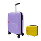 #color_ Yellow Lilac | Cavalinho Canada & USA Colorful 2 Piece Luggage Set (15" & 19") - Yellow Lilac - 68020004.0839.S1519._3