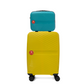 #color_ DarkTurquoise Yellow | Cavalinho Canada & USA Colorful 2 Piece Luggage Set (15" & 19") - DarkTurquoise Yellow - 68020004.2508.S1519._1
