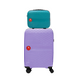 #color_ DarkTurquoise Lilac | Cavalinho Canada & USA Colorful 2 Piece Luggage Set (15" & 19") - DarkTurquoise Lilac - 68020004.2539.S1519._1