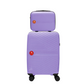 #color_ Lilac Lilac | Cavalinho Canada & USA Colorful 2 Piece Luggage Set (15" & 19") - Lilac Lilac - 68020004.3939.S1519._1
