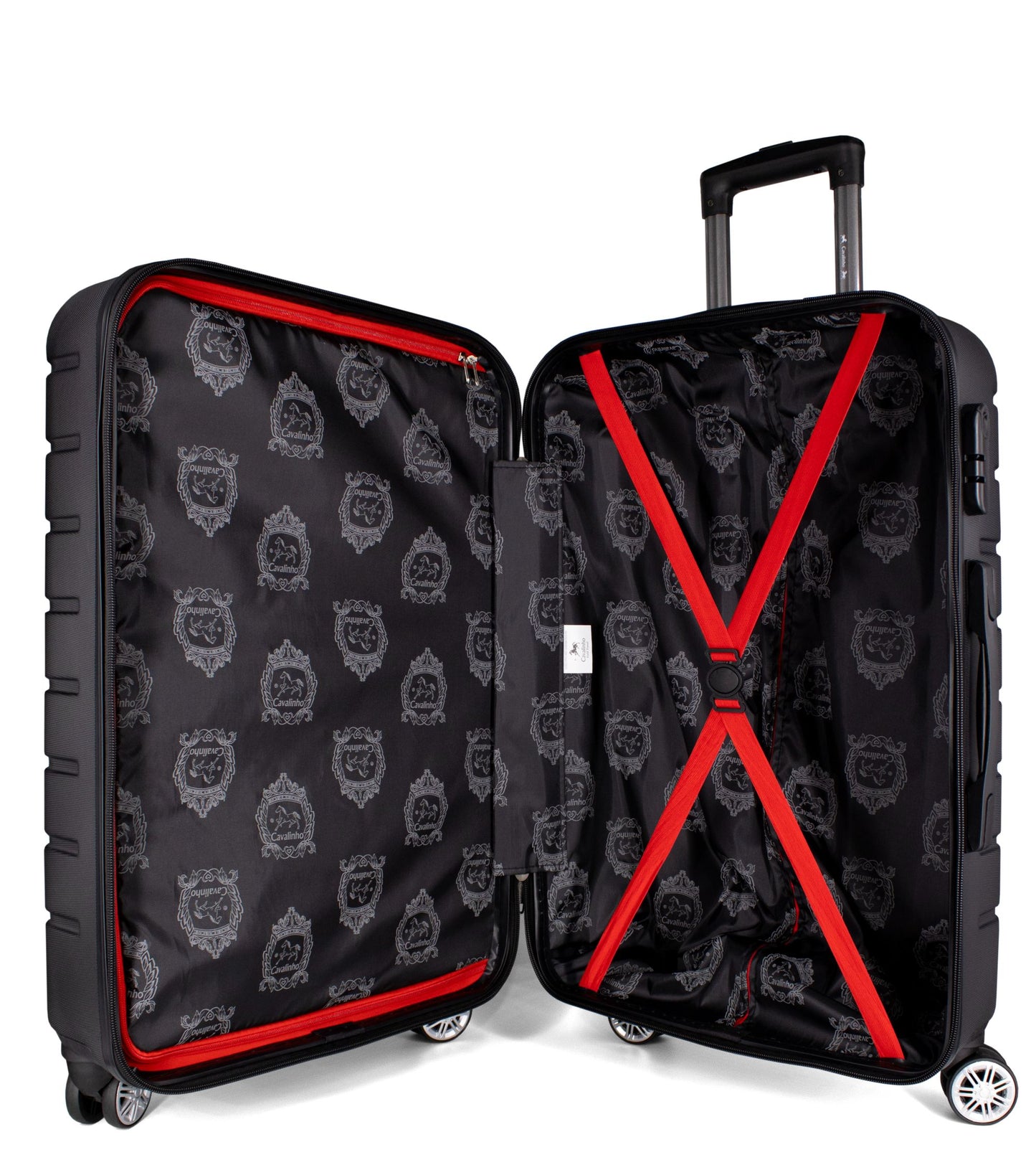 #color_ 24 inch Black | Cavalinho Bon Voyage Check-in Hardside Luggage (24") - 24 inch Black - 68020005.01.24_4