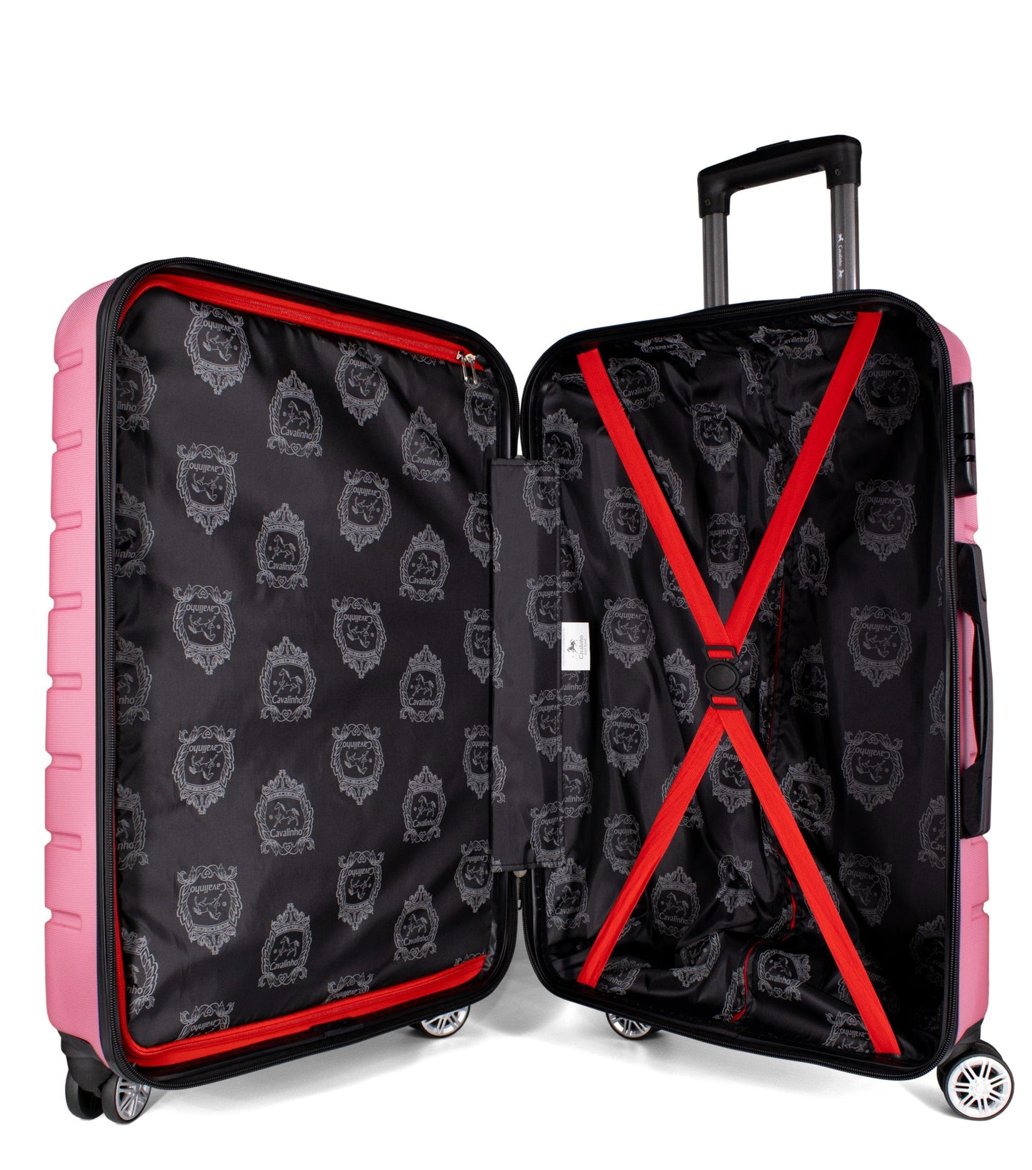 #color_ 24 inch Pink | Cavalinho Bon Voyage Check-in Hardside Luggage (24") - 24 inch Pink - 68020005.18.24_4