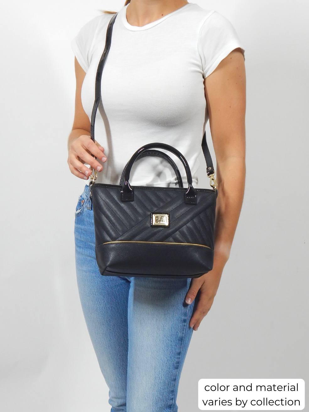 #color_ Black | Cavalinho Cavalo Lusitano Mini Leather Handbag - Black - bodyshot_0243_2