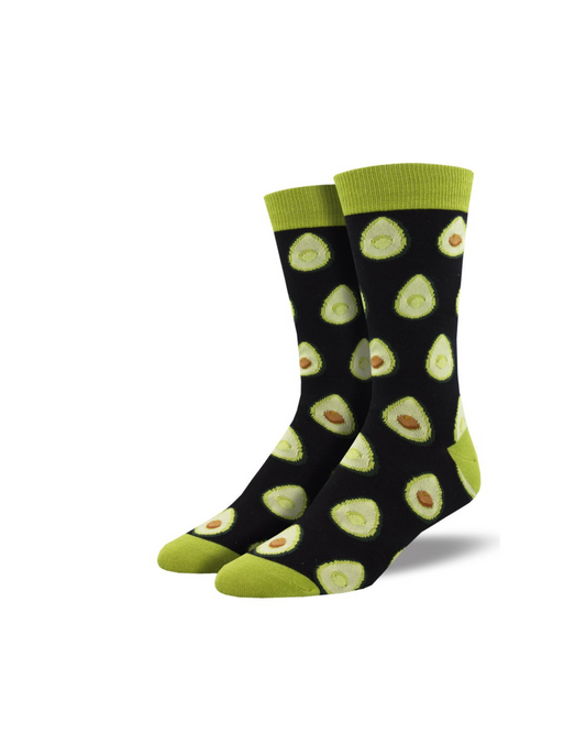 #color_ Black Green | Socksmith Bamboo Any Way You Slice It Socks - Black Green - 12_69ff4f4d-eeb4-4ffc-9621-cc5b911c57b0