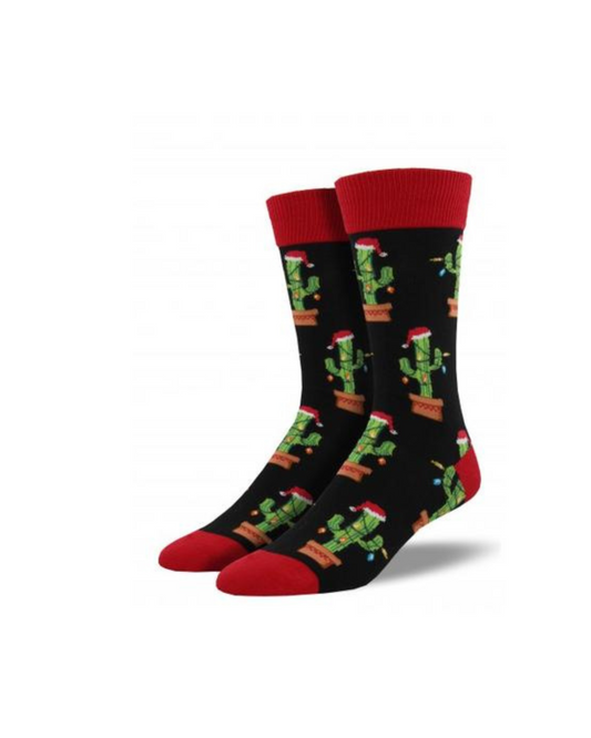 #color_ Black | Socksmith Christmas Cactus - Black - 13_02b5c5cb-4b9d-4ff1-be55-0079c40a59f3