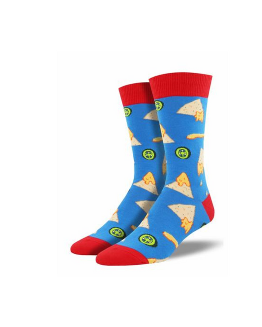 #color_ Blue | Socksmith Nacho Business Socks - Blue - 15_471a5320-5847-4996-b2cd-c91eb4d91387