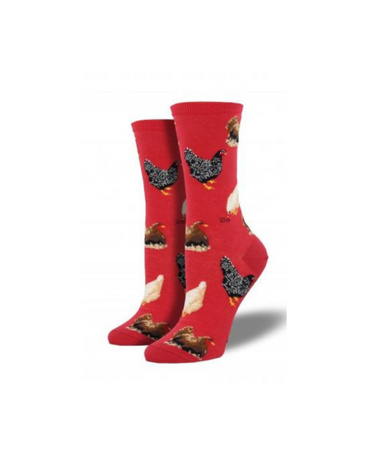 #color_ Red | Socksmith Hen House Socks - Red - 16_0012e408-7252-46d2-8272-100e16ae3d7a