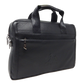 #color_ Black | Cavalinho Soft Matte Pebbled Leather Laptop Bag 16" - Black - 18040257_a