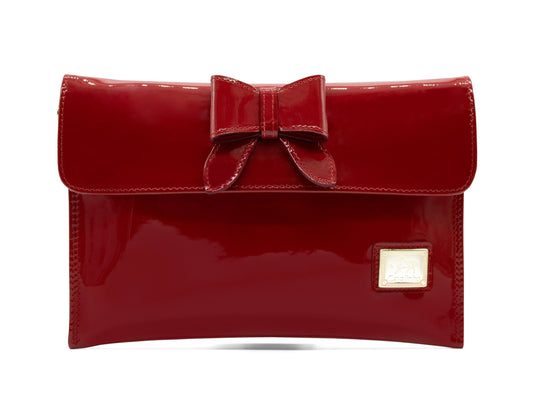 #color_ Red | Cavalinho All In Patent Leather Clutch Bag - Red - 18090068.04_P1