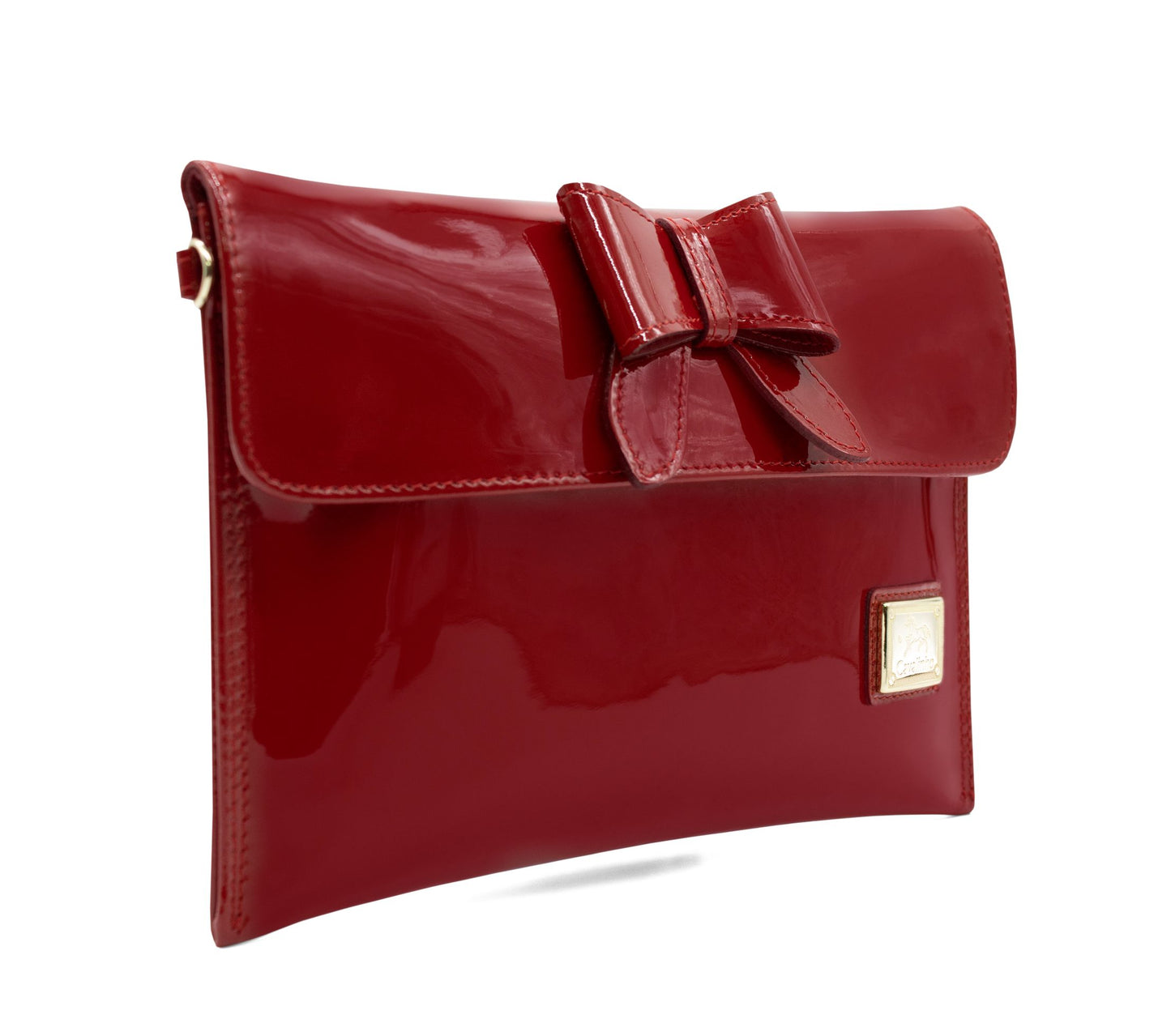 #color_ Red | Cavalinho All In Patent Leather Clutch Bag - Red - 18090068.04_P2