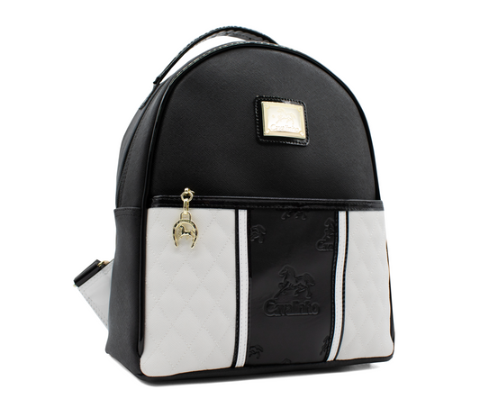 #color_ Black and White | Cavalinho Noble Backpack - Black and White - 18180207.33_2