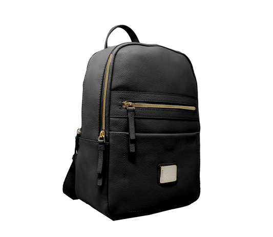 #color_ Black | Cavalinho Infinity Pebbled Leather Backpack - Black - 18230461_01_a
