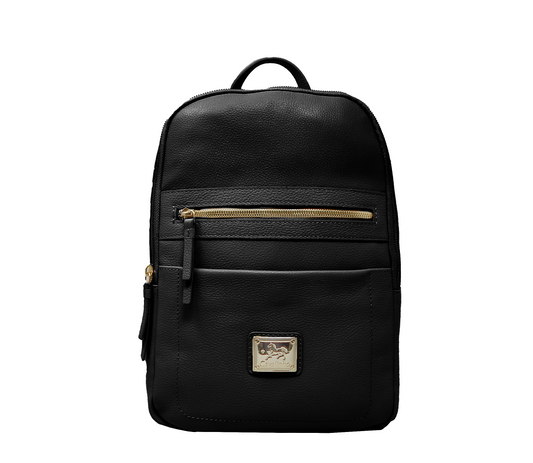 #color_ Black | Cavalinho Infinity Pebbled Leather Backpack - Black - 18230461_01_f