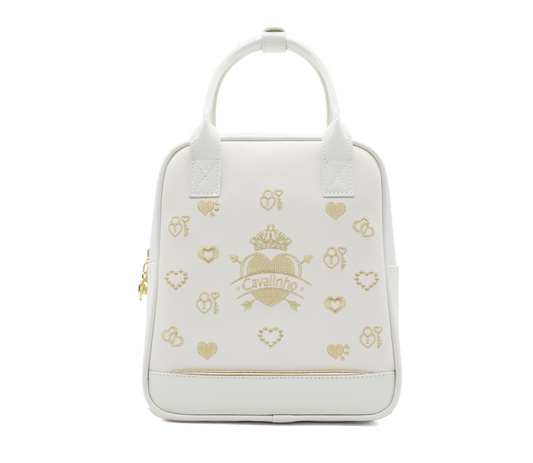 #color_ White | Cavalinho Golden Love Backpack - White - 18240419.06_1
