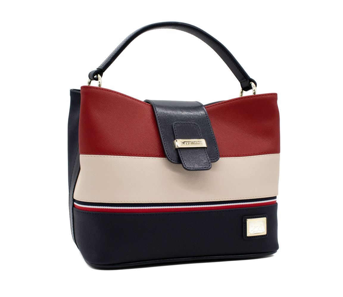#color_ Navy Beige Red | Cavalinho Unique Handbag - Navy Beige Red - 18260157.22_2