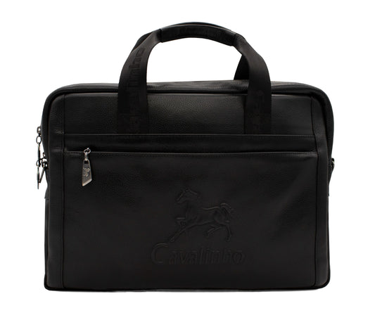 #color_ Black | Cavalinho Leather Laptop Bag 16" - Black - 18320257.01_1