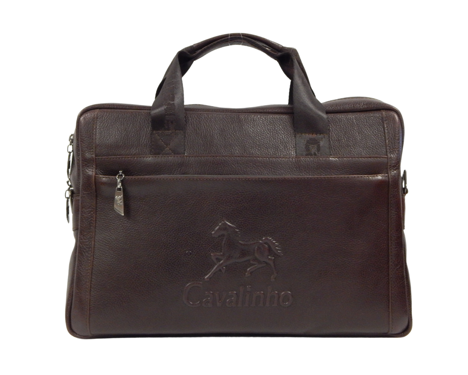 #color_ Brown | Cavalinho Leather Laptop Bag 16" - Brown - 18320257.02_P01