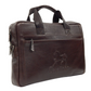 #color_ Brown | Cavalinho Leather Laptop Bag 16" - Brown - 18320257.02_P02