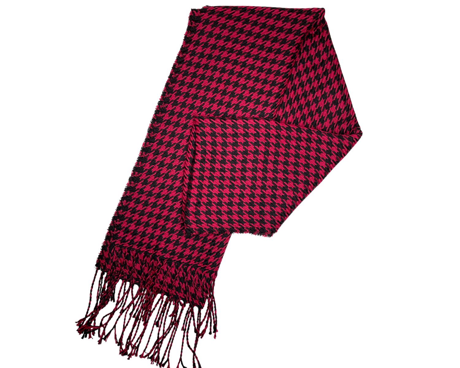 #color_ Red and Black | Relhok Plaid Scarf - Red and Black - 1_adb470f8-7872-4c5a-a9bf-61c5afb812f7