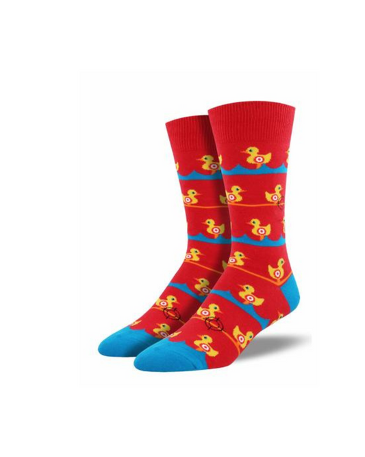 #color_ Red | Socksmith Ducks In A Row Socks - Red - 21_e1278fa9-6d8a-4dc8-bff2-1a41b41f9972