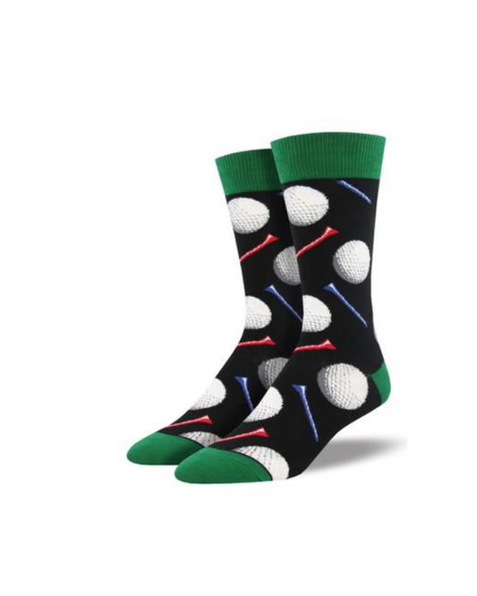 #color_ Black | Socksmith Tee It Up Socks - Black - 25_09d73e8d-213d-4419-81d4-f840e2767c07