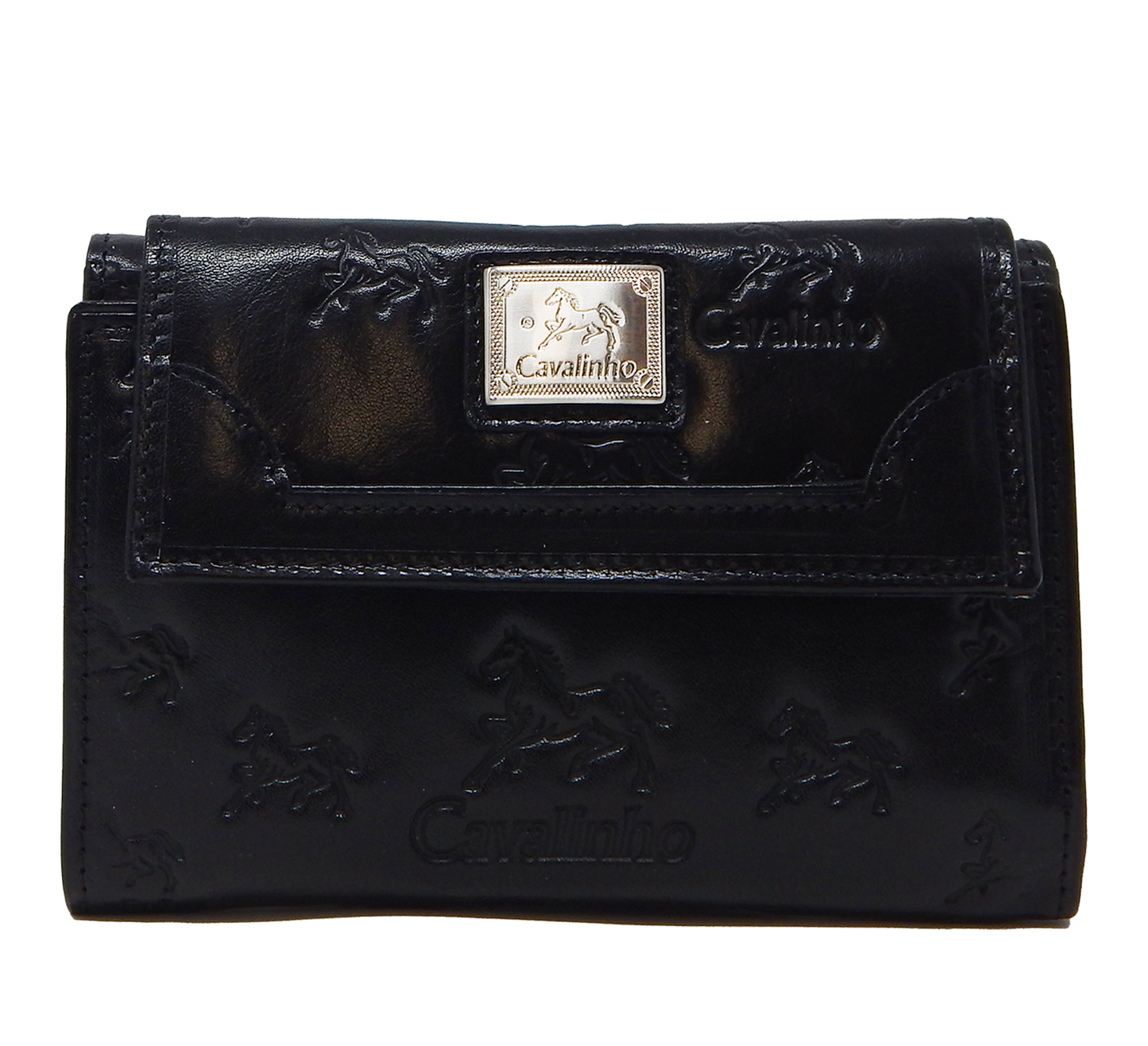 #color_ Black | Cavalinho Cavalo Lusitano Leather Wallet - Black - 28090202_01