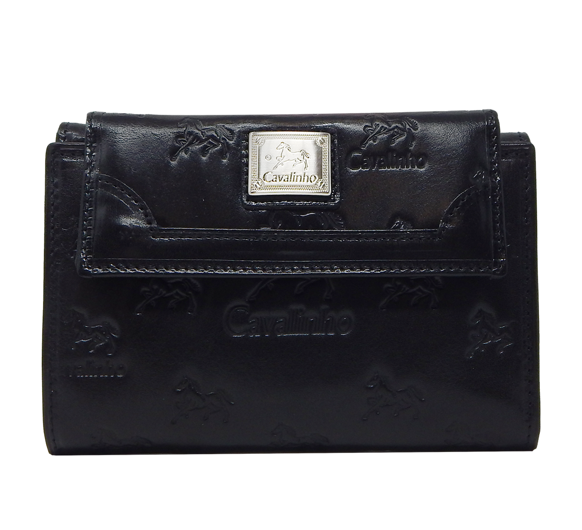 #color_ Black | Cavalinho Cavalo Lusitano Leather Wallet - Black - 28090204_01_f_2