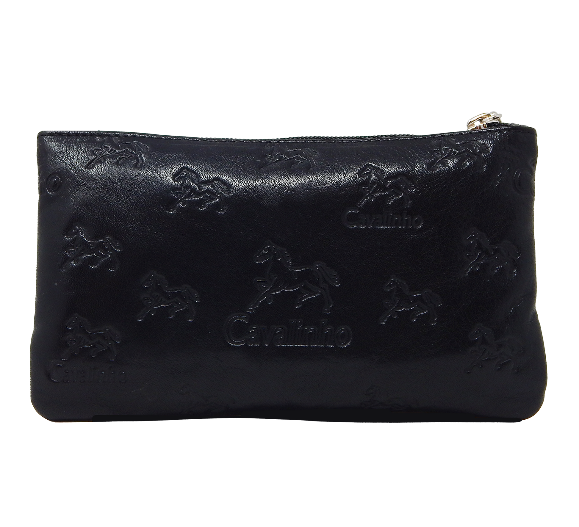 #color_ Black | Cavalinho Cavalo Lusitano Leather Cosmetic Case - Black - 28090256_01_b