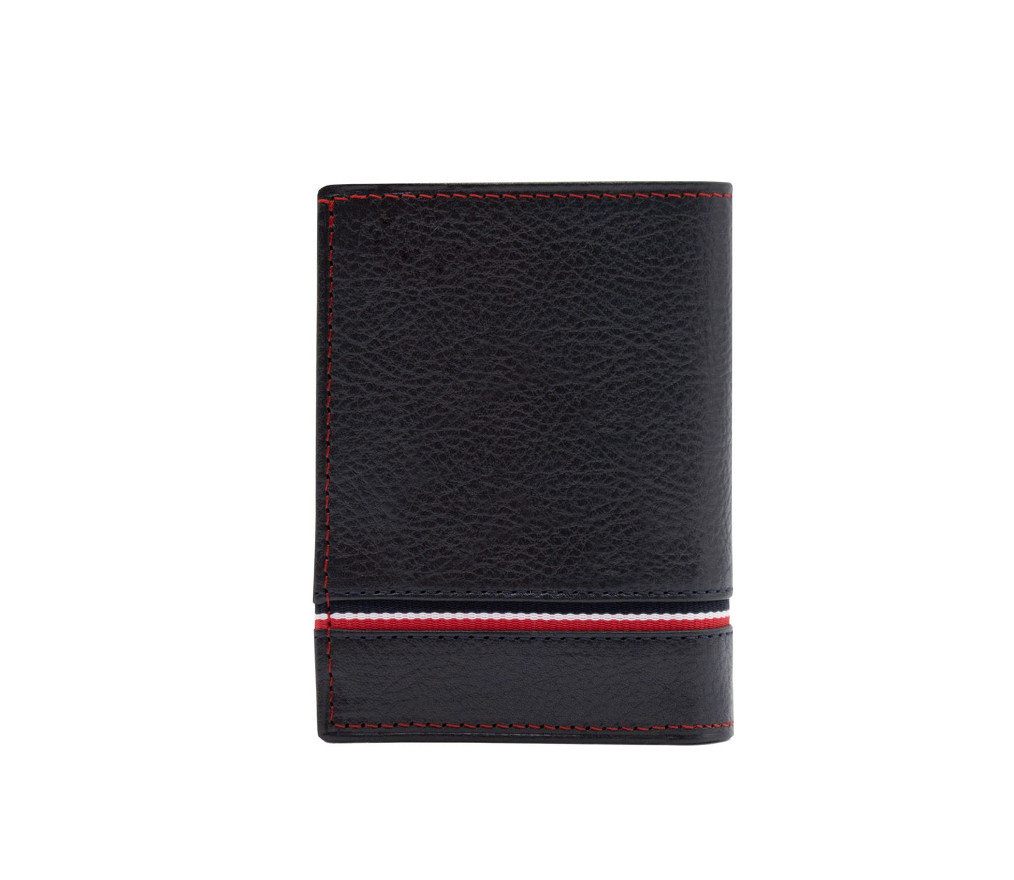 #color_ Navy | Cavalinho The Sailor Trifold Leather Wallet - Navy - 28150522.22_3