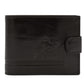 #color_ Black | Cavalinho Men's Trifold Leather Wallet - Black - 28610503.01_1
