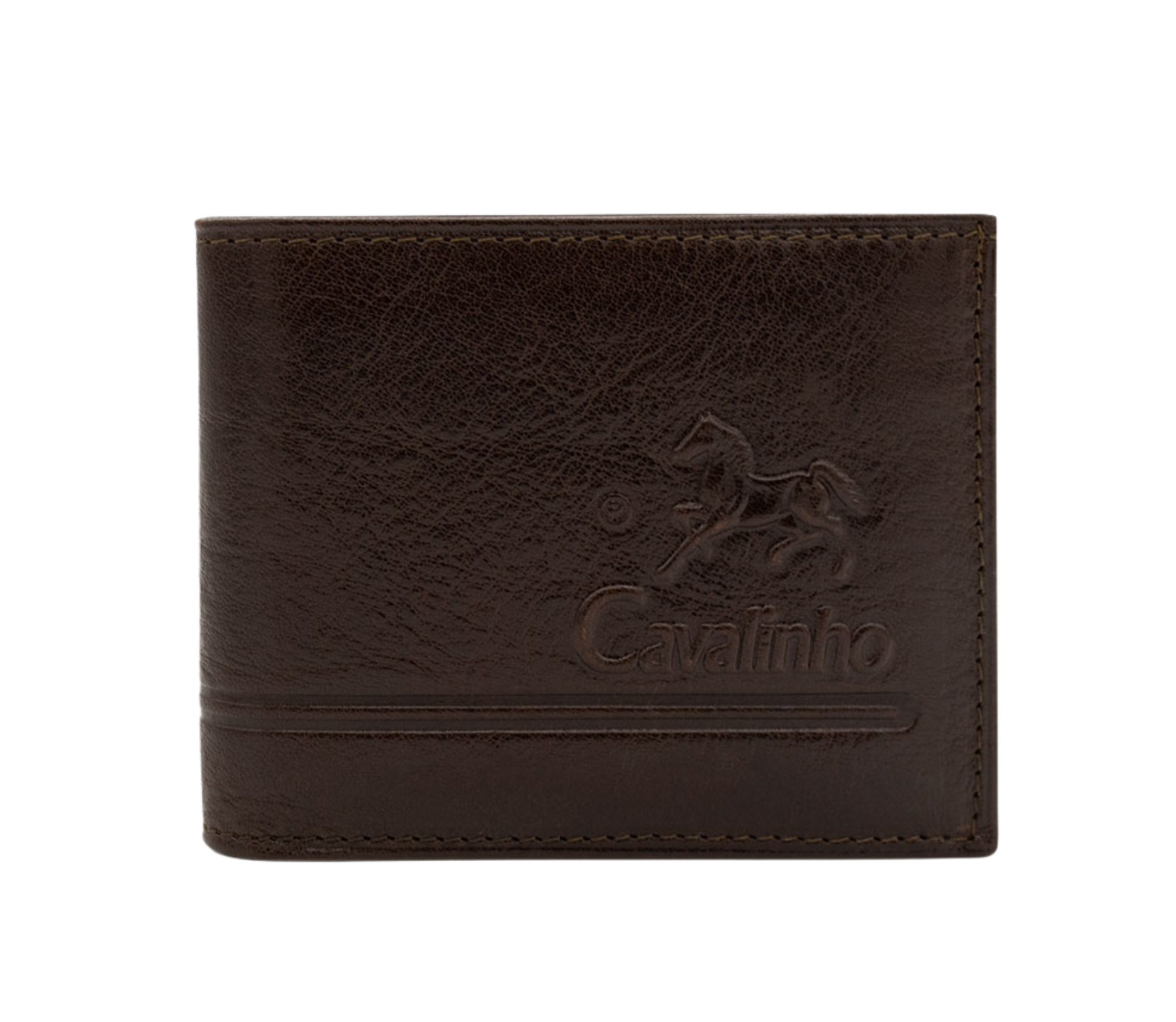 #color_ Brown | Cavalinho Men's Trifold Leather Wallet - Brown - 28610517.02_P01