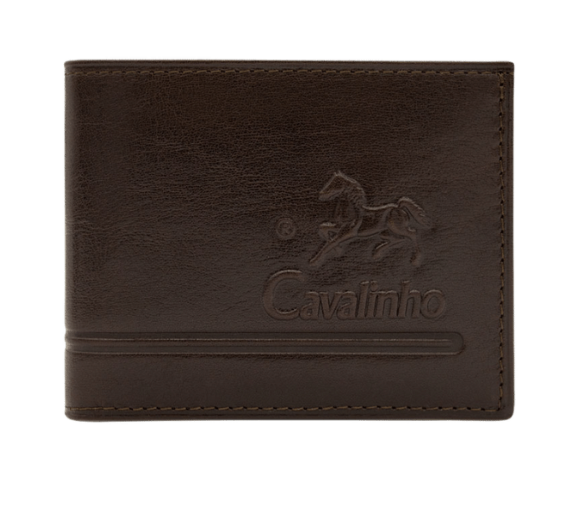 #color_ Brown | Cavalinho Men's Trifold Leather Wallet - Brown - 28610523.02_P01
