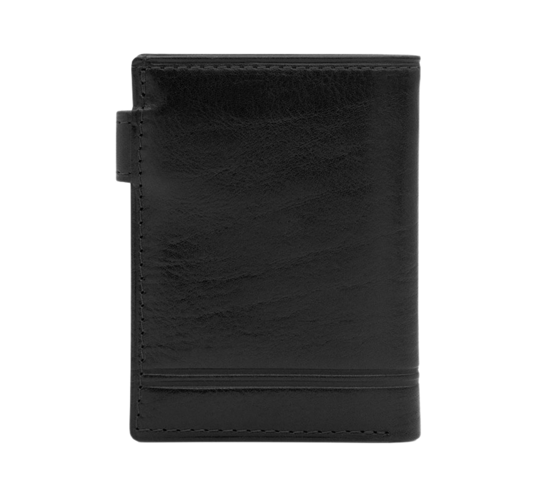 #color_ Black | Cavalinho Men's Bifold Slim Leather Wallet - Black - 28610526.01_P03