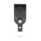 #color_ Black | Cavalinho Leather Keychain - Black - 28610537.01_P01
