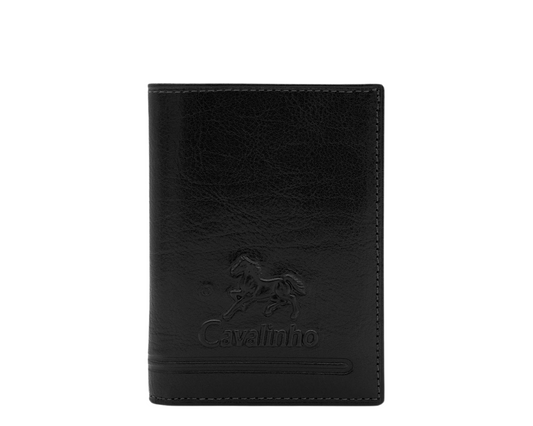 #color_ Black | Cavalinho Men's Bifold Leather Wallet - Black - 28610552-black